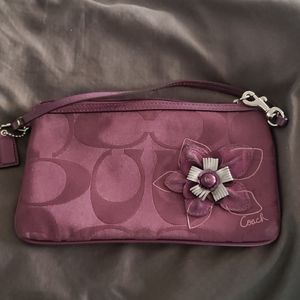 Gently used Coach wristlet